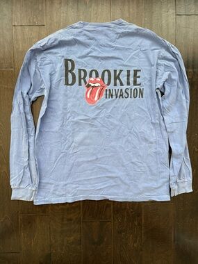 Comfort Colors Vintage Washed Light Blue Crewneck Tee